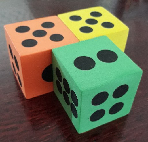 Image of dice that inspired inital idea