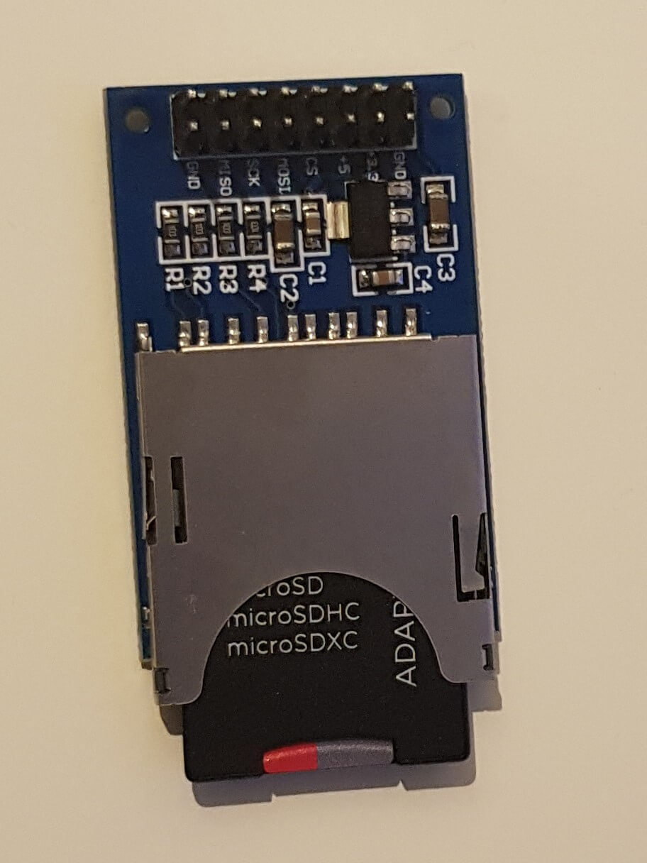 arduino component - sd card