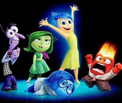 Inside Out cartoon characters